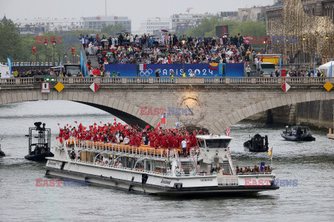 Paryż 2024 - Ceremonia otwarcia