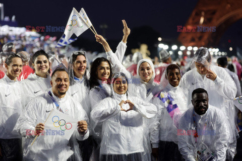 Paryż 2024 - Ceremonia otwarcia