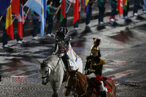 Paryż 2024 - Ceremonia otwarcia