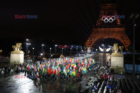 Paryż 2024 - Ceremonia otwarcia