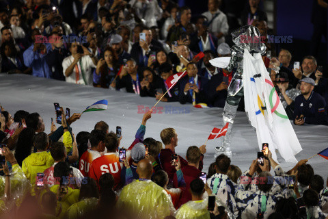 Paryż 2024 - Ceremonia otwarcia