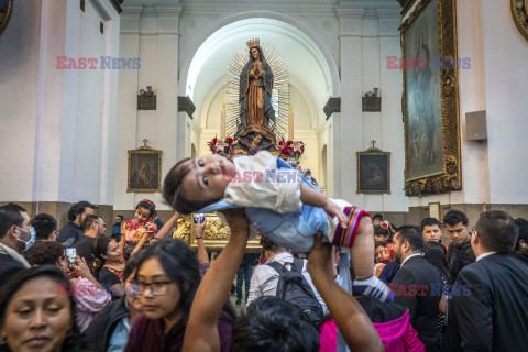 Festiwal i parada Matki Bożej z Guadalupe w Gwatemali