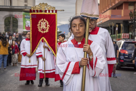 Festiwal i parada Matki Bożej z Guadalupe w Gwatemali