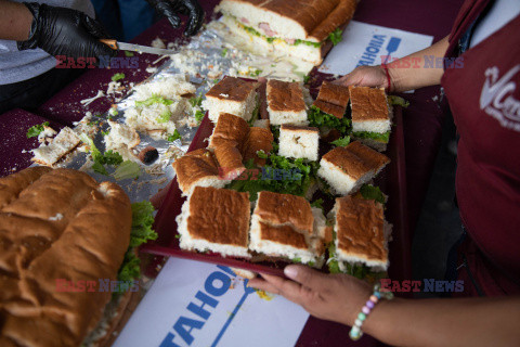 Rekordowa meksykańska torta wykonana w 2 minuty i 10 sekund