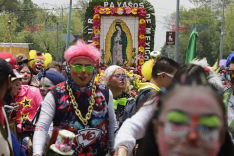 Festiwal i parada Matki Bożej z Guadalupe w Gwatemali