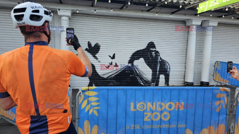 Kolejne murale przypisywane Banksy'emu