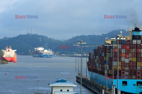 Transport przez Kanał Panamski - AFP