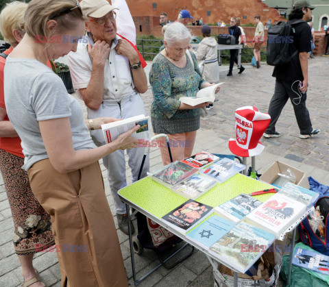 Protest katechetów w Warszawie