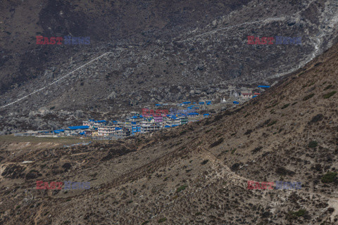 Himalajska wioska Kyanjin Gompa