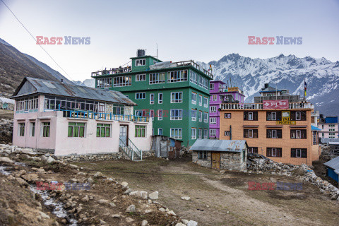 Himalajska wioska Kyanjin Gompa