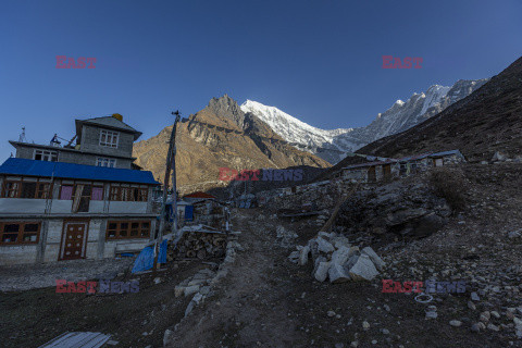 Himalajska wioska Kyanjin Gompa