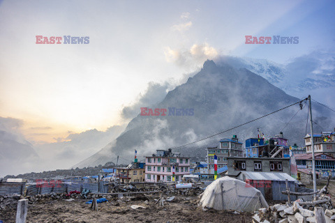 Himalajska wioska Kyanjin Gompa