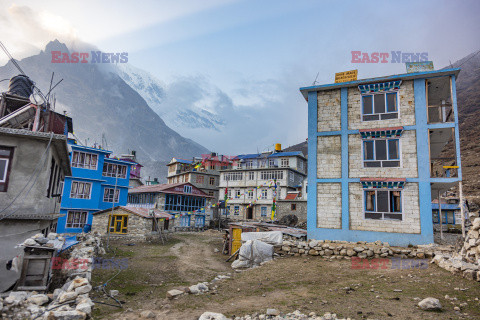 Himalajska wioska Kyanjin Gompa