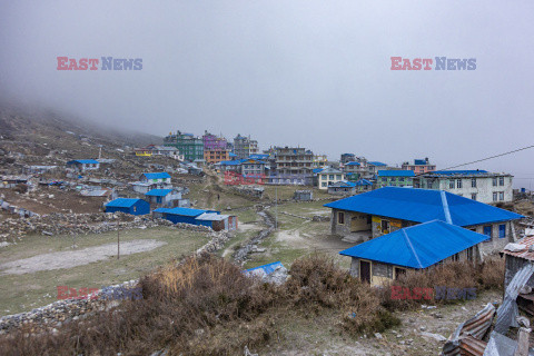 Himalajska wioska Kyanjin Gompa