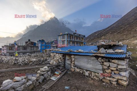 Himalajska wioska Kyanjin Gompa