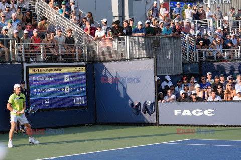 Maks Kaśnikowski odpadł z US Open