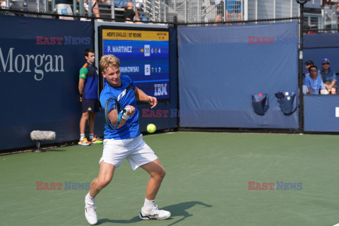 Maks Kaśnikowski odpadł z US Open