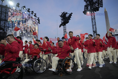 Ceremonia otwarcia Igrzysk Paralimpijskich Paryż 2024