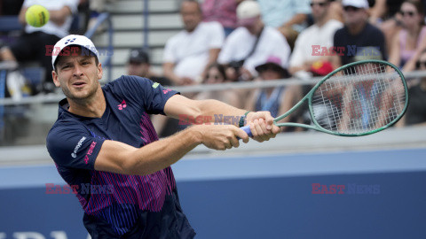 Hubert Hurkacz odpadł z US Open