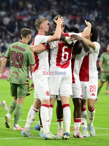 Eliminacje LE rewanże: Ajax Amsterdam - Jagiellonia Białystok