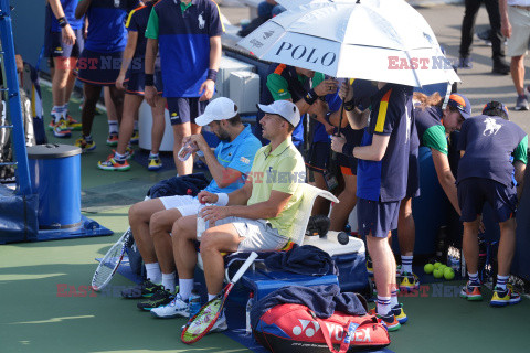 Jan Zieliński i Hugo Nys odpadli w 2. rundzie debla US Open