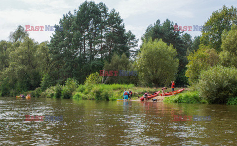 Splyw kajakowy Pilica