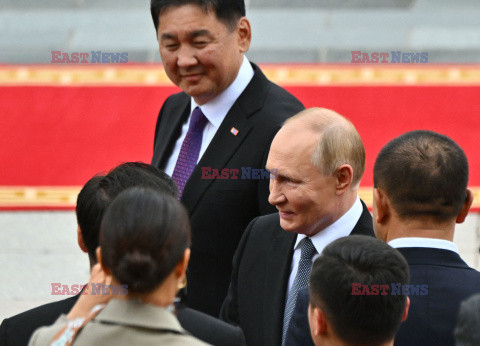 Putin przyleciał do Mongolii