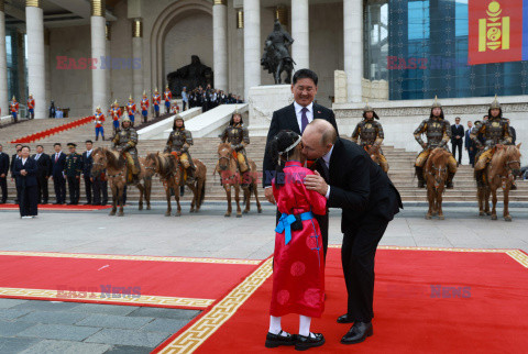 Putin przyleciał do Mongolii