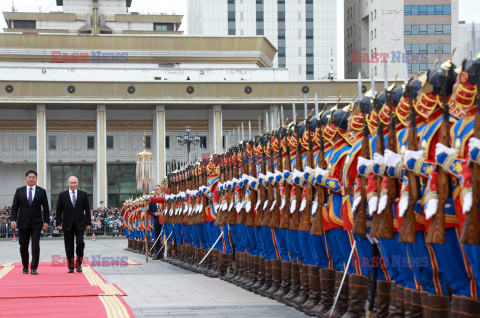 Putin przyleciał do Mongolii