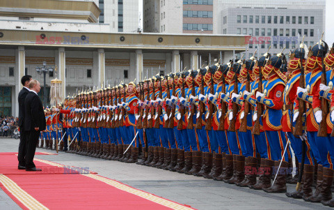 Putin przyleciał do Mongolii