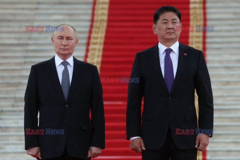 Putin przyleciał do Mongolii