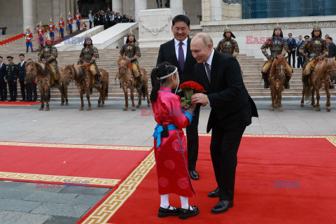 Putin przyleciał do Mongolii