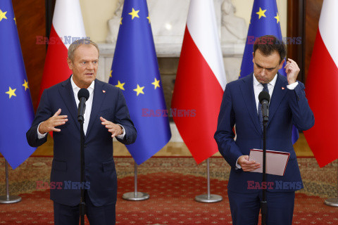 Konferencja premiera po posiedzeniu rządu