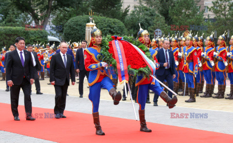 Putin przyleciał do Mongolii