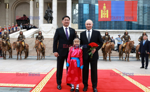 Putin przyleciał do Mongolii