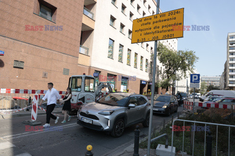 Korki po zamknięciu tunelu pod ulicą Marszałkowską