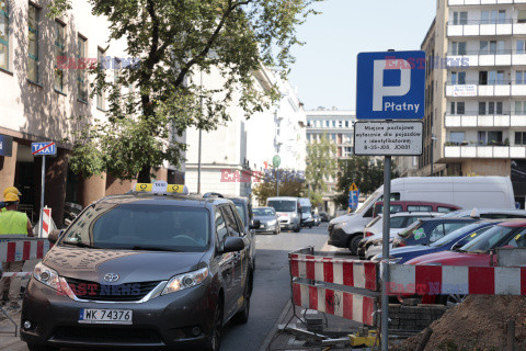 Korki po zamknięciu tunelu pod ulicą Marszałkowską