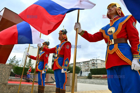 Putin przyleciał do Mongolii