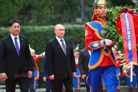 Putin przyleciał do Mongolii