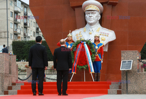 Putin przyleciał do Mongolii