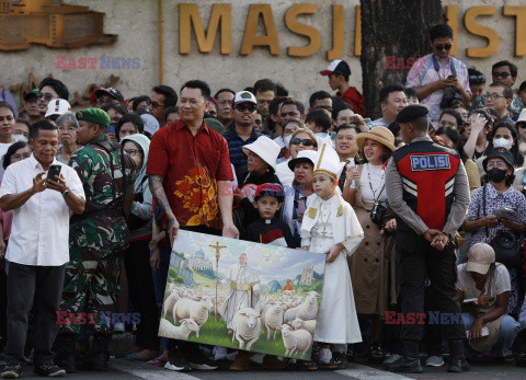 Papież Franciszek z pielgrzymką w Indonezji