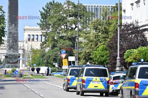 Strzały w pobliżu izraelskiego konsulatu w Monachium