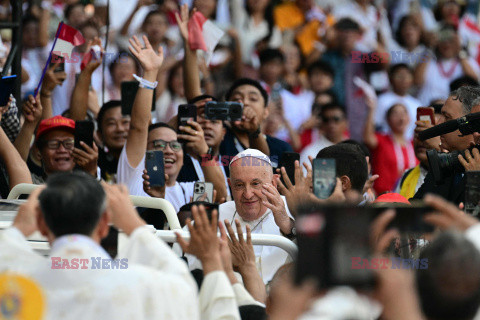 Papież Franciszek z pielgrzymką w Indonezji