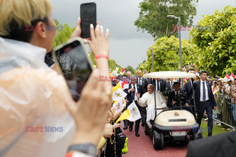 Papież Franciszek z pielgrzymką w Singapurze