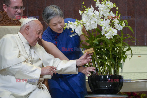 Papież Franciszek z pielgrzymką w Singapurze