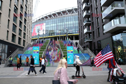 Swifty Steps na stadionie Wembley