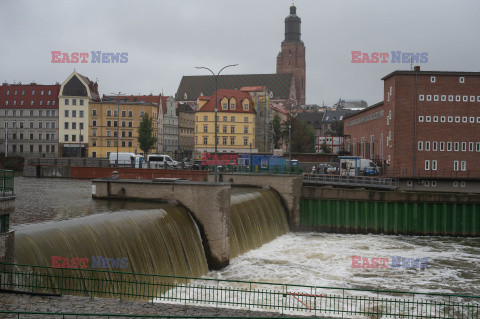 Zagrożenie powodziowe we Wrocławiu