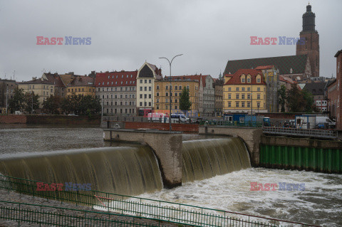 Zagrożenie powodziowe we Wrocławiu