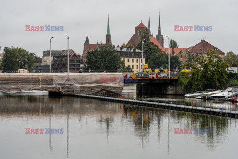 Zagrożenie powodziowe we Wrocławiu