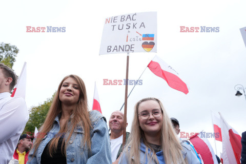 Protest PiS przed Ministerstwem Sprawiedliwości